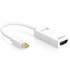 J5create JDA159 Mini DisplayPort or thunderbolt2 to HDMi2.0 125mm cable J5create JDA159 Mini DisplayPort or thunderbolt2 to HDMi2.0 125mm cable