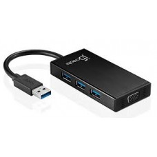j5 create JUH410 3x Usb3.0 hub 5Gbps (usb2.0 backwards compatible) + VGA (D-SUB) j5 create JUH410 3x Usb3.0 hub 5Gbps (usb2.0 backwards compatible) + VGA (D-SUB)