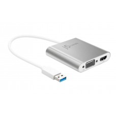 j5 create JUA360 USB3.0 to dual display (HDMi+D-SUB)