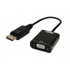 DisplayPort to VGA adapter cable - 8" 